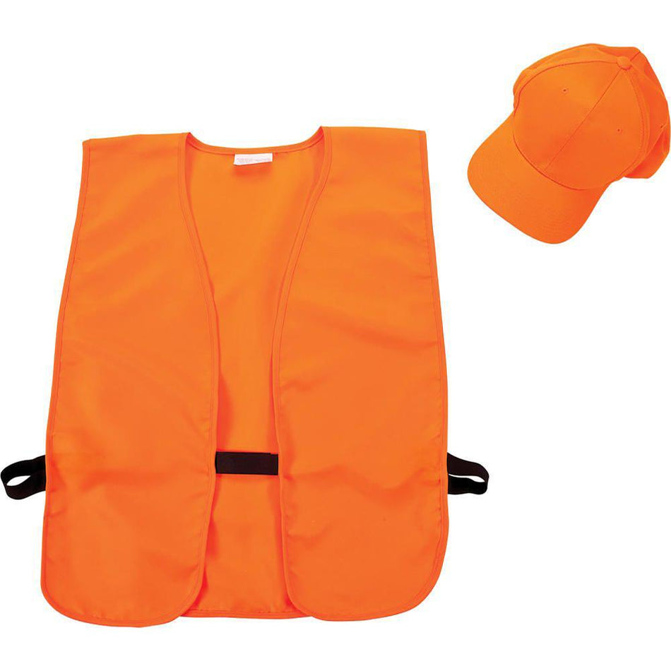 Allen Company Adult Blaze Orange Hunting Vest with Matching Hat