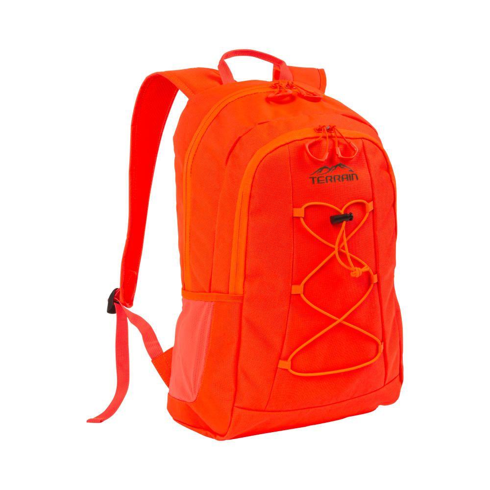 Allen Terrain Tundra Blaze Orange Camping Backpack with Organizer Compartments