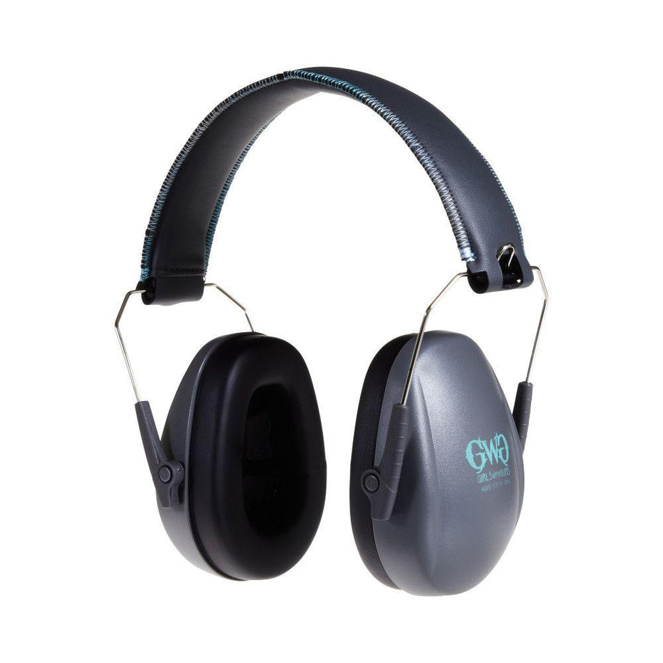 Allen Girls With Guns Assure Earmuffs NRR 23dB Gray/Teal/Black Low-Profile
