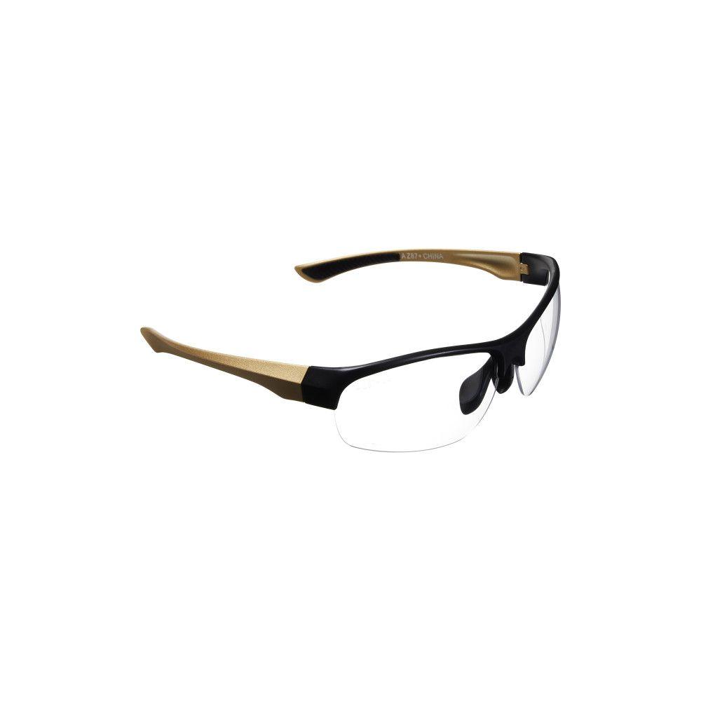 Girls With Guns Devotee Safety Shooting Glasses Anti-Scratch Anti-Fog UV Clear Lens Gold/Brown
