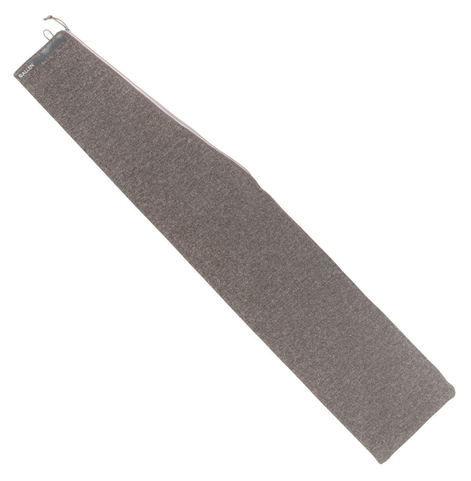 Allen Gray Knit Rifle Pouch with Fleece Lining and Lockable Zipper 46"