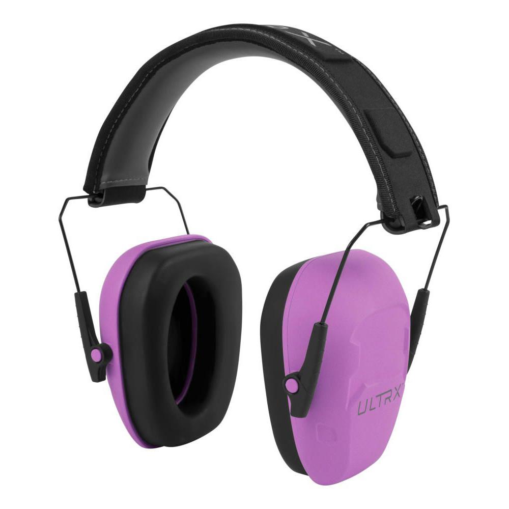 Allen ULTRX Shield 23dB Passive Hearing Protection Earmuffs Plum