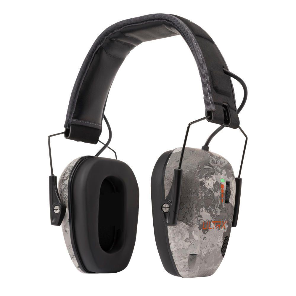 Allen ULTRX Bionic Electronic Hearing Protection Earmuffs 22dB Veil Tac Grey Camo