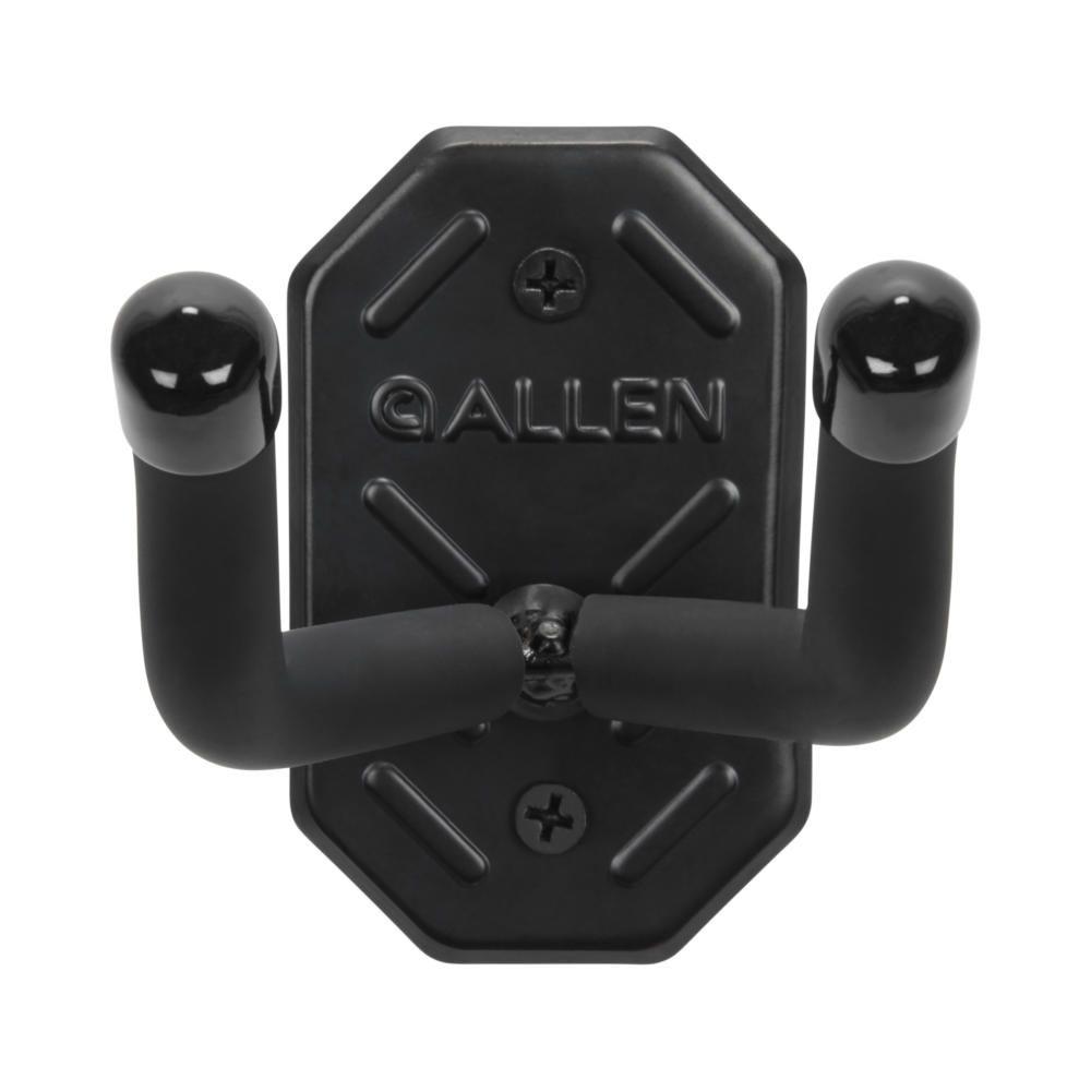 Allen Defender Metal Mounting Plate with Double Padded Hooks Black