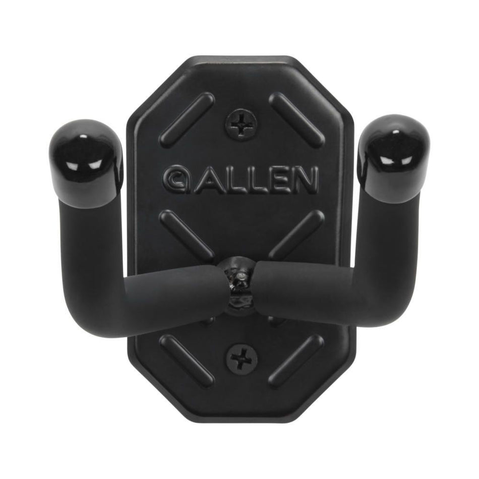 Allen Defender Metal Mounting Plate with Double Padded Hooks Black