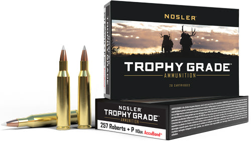 Nosler .257 Roberts 60010 Trophy Grade Nosler AccuBond 110 Grain