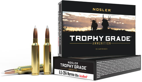 Nosler 6.5-284 Norma 60021 Trophy Grade Nosler AccuBond 130 Grain