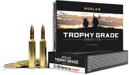 Nosler 6.5-284 Norma 60021 Trophy Grade Nosler AccuBond 130 Grain