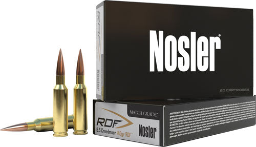 Nosler 6.5mm Creedmoor 60115 Match Grade RDF Hollow Point Boat Tail 140 Grain