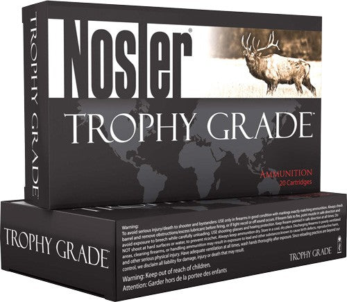 Nosler .30 Nosler 60118 Trophy Grade Nosler Spitzer AccuBond Long Range 210 Grain