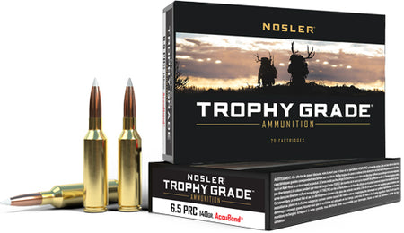 Nosler 6.5 PRC 61014 Trophy Grade Nosler AccuBond 140 Grain