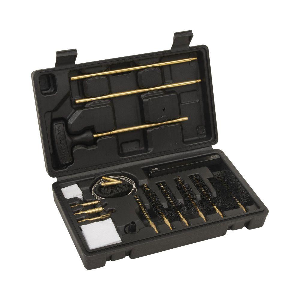 Allen Krome 17-Piece Rifle Cleaning Kit .22 .223 .308 Cal Black