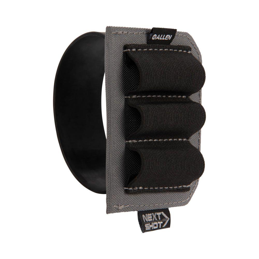 Allen Next Shot Buttstock Shotgun Shell Carrier Band Black and Grey