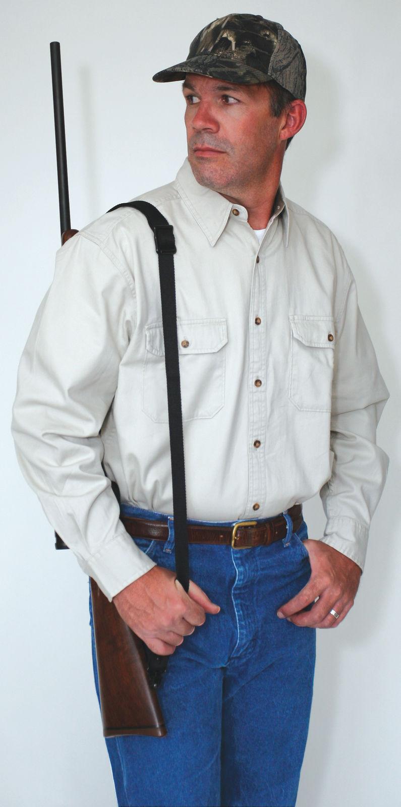 Allen Co. Slide & Lock Heavy Web Firearm Sling with Swivels