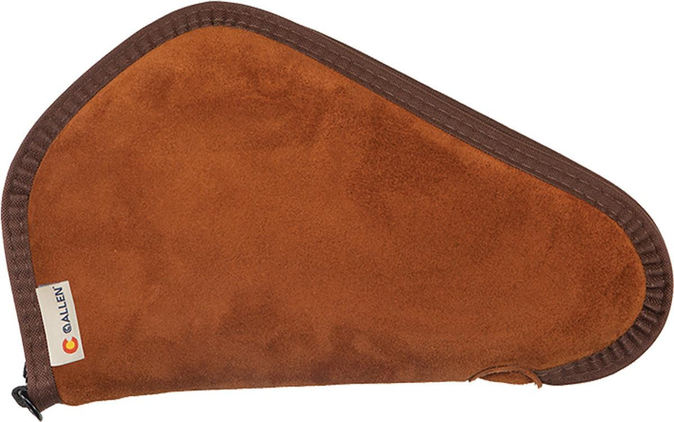 Allen Suede Handgun Case 13 Inch Faux Sherpa Lining with Foam Padding