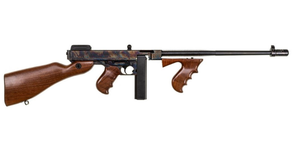 Thompson T1CH 1927A-1 Deluxe .45 ACP 18" Rifle, 20+1 Stick, Case Hardened Finish