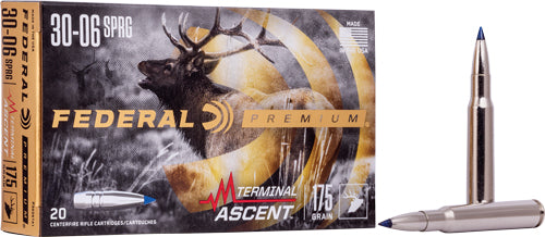 Federal .30-06 Springfield P3006TA1 Premium Terminal Ascent 175 Grain