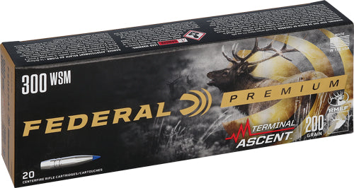 Federal .300 WSM P300WSMTA1 Premium Terminal Ascent 200 Grain