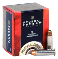 Federal .38 Special P38HS1 Premium +P Personal Defense Hydra-Shok Jacketed Hollow Point 129 Grain
