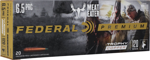 Federal 6.5 PRC P65PRCTC1 Premium Copper Trophy Copper 120 Grain