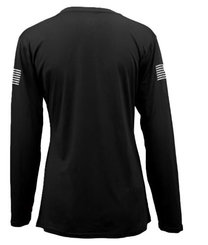 GLOCK LADIES PERFORMANCE LONG SLEEVE SHIRT MED BLACK