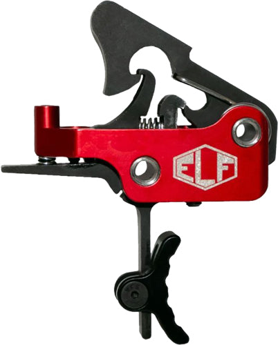 Elftmann Trigger Apex AR-15 Curved Adj Pull 2.75-7lb Black