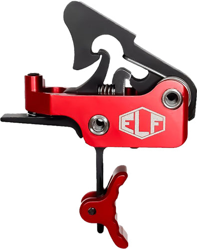 Elftmann Trigger Apex Pro AR Curved Adj 2.75-7lb Red