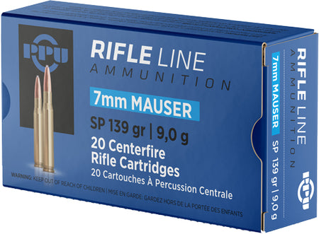 Prvi Partizan 7mm Mauser PP7 Metric Rifle Soft Point SP 139 Grain