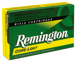 Remington 7mm RUM 27874 Core-Lokt Pointed Soft Point PSP 150 Grain