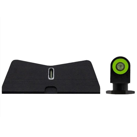 XS DXT2 Standard Dot Green Front Night Sight Set - Glock 42/43/43X/48