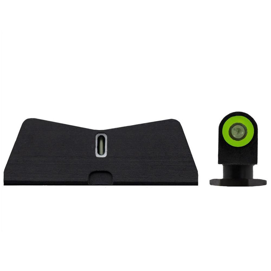 XS DXT2 Standard Dot Green Front Night Sight Set - Glock 42/43/43X/48