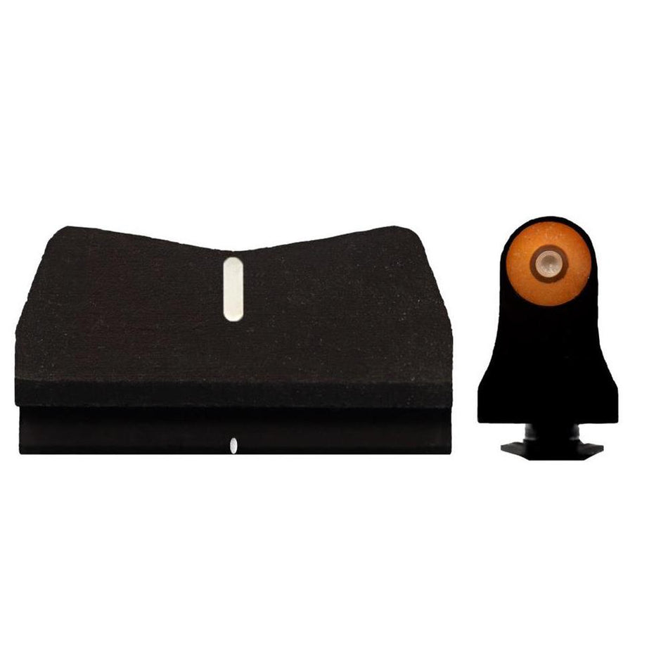 XS DXW2 Big Dot Orange Glock Suppressor Height Sights Models 17 19 22-24 26 27 31-36