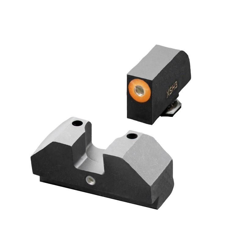 XS F8 Tritium Night Sights for Glock Models 17 19 22 23 24 26 27 31-36 38