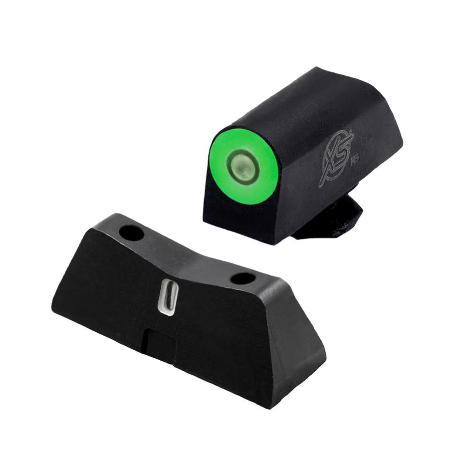 XS DXT2 PRO Big Dot Handgun Night Sights for Glock 17 19 22 23 24 26 27 31 32 33 34 35 36 38 39 45 47 Green
