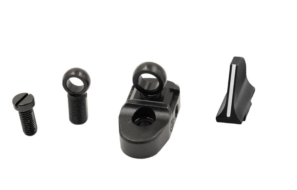 XS Sights Ghost Ring Sight Set for Henry Big Boy .357 Magnum - Black Steel