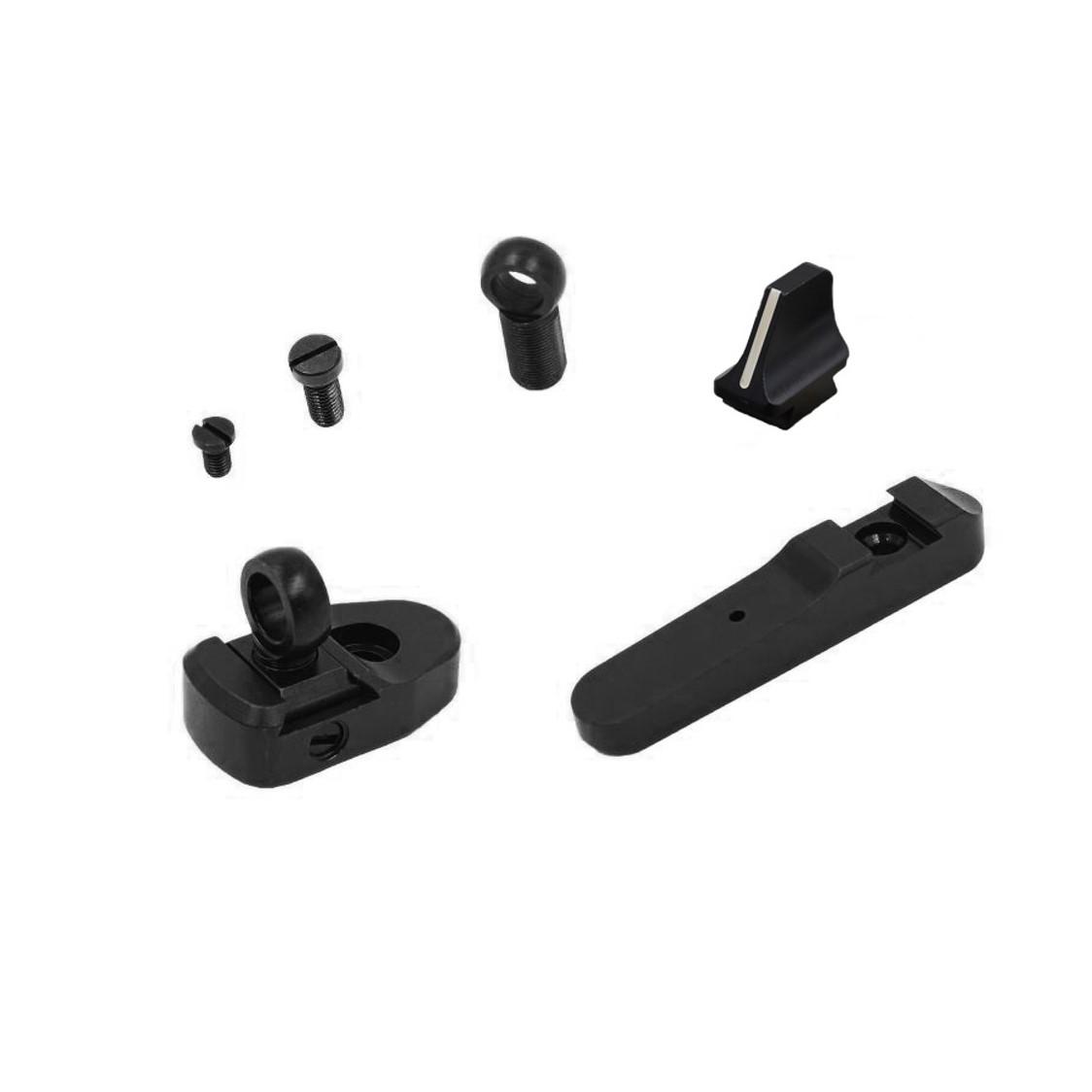 Henry X Series .357 Ghost Ring Sights with Screw-On Front Sight Ramp
