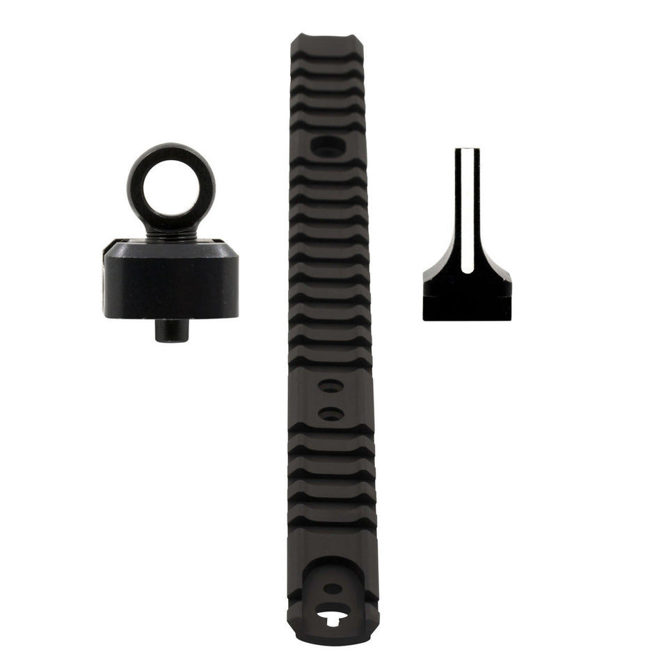 XS Sight Systems Lever Rail Ghost Ring White Stripe - Marlin 30AS Dovetail Front
