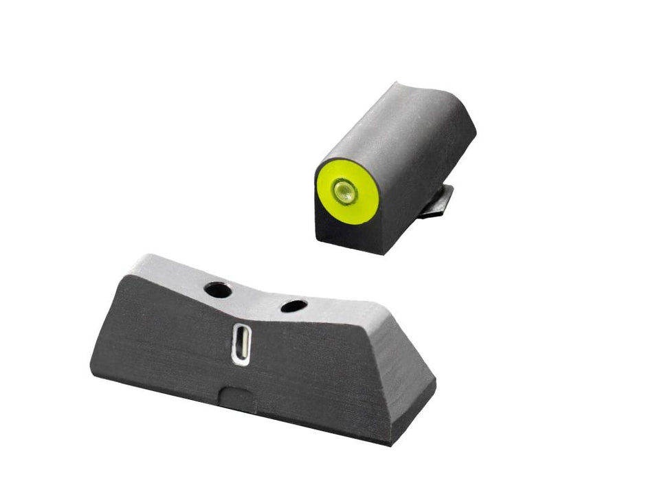 XS Sight DXT2 Tritium Big Dot Yellow Front & Rear Sight for Ruger 1911 Target