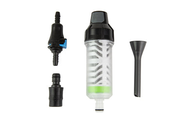 Aquamira 67022 Frontier Max Filtration System, Includes Backcountry Green Filter, Black/Gray