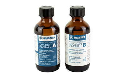 Aquamira 67204 Chlorine Dioxide Water Treatment Drops, 2 oz Glass, 60 Gallon Treatment