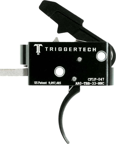 TriggerTech AR-15 Two-Stage Black Competitive Curved Trigger