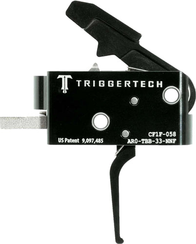 TriggerTech AR-15 Two-Stage Black Competitive Flat Trigger