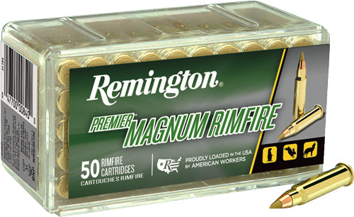 Remington .17 HMR 20023 Premier Magnum Rimfire Jacketed Hollow Point JHP 17 Grain
