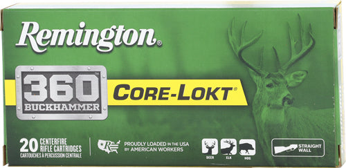 Remington .360 Buckhammer R27743 Core-Lokt Soft Point Core Lokt 200 Grain