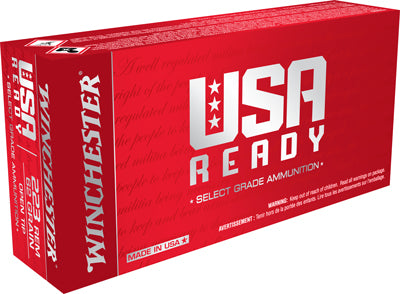 Winchester .223 Remington RED223 USA Ready Ready Open Tip Range 62 Grain
