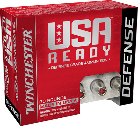 Winchester .40 S&W RED40HP USA Ready Ready Hex Vent Hollow Point 170 Grain