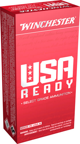 Winchester 9mm Luger/Parabellum RED9 USA Ready Full Metal Jacket Flat Nose FMJFN 115 Grain