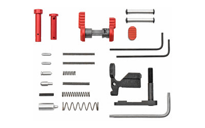 Armaspec Superlight AR Gun Builder's Kit, Red Finish ARM251-RED