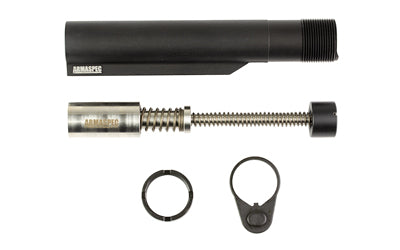 Armaspec Gen 4 SRS-BB Stealth Recoil Spring Buffer Kit, Fits AR-15, Black ARM263-BB