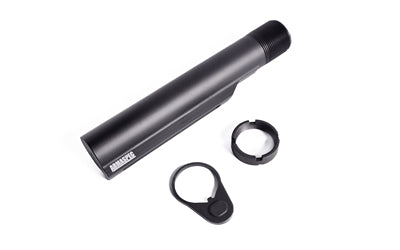 Armaspec AR-15 Mil-Spec Carbine Buffer Tube Kit with End Plate and Castle Nut, Black ARM621-C
